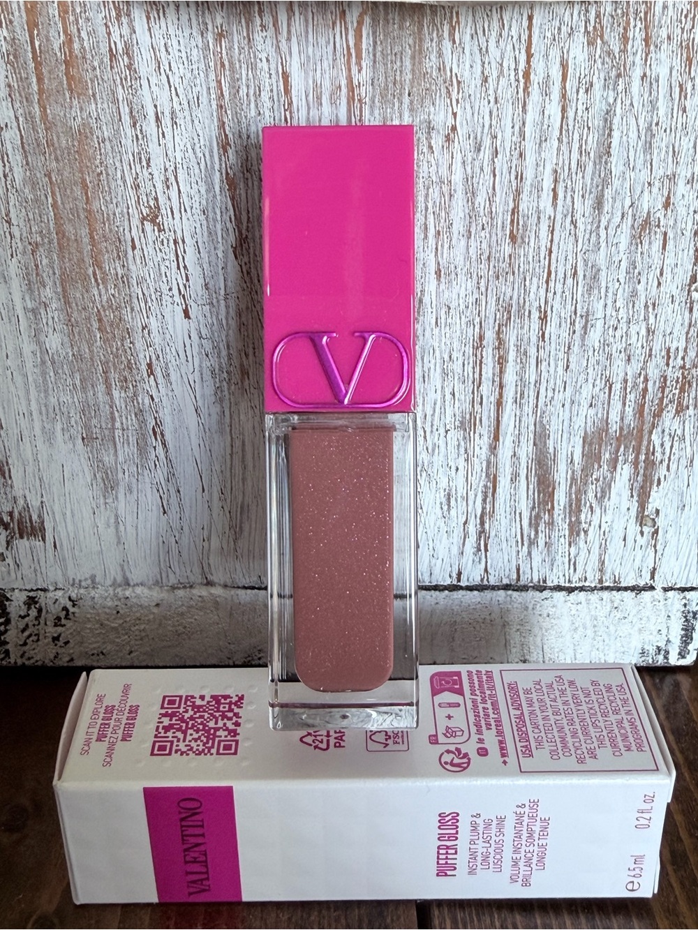 Valentino puffer gloss shimmer full size